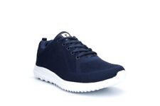 Mens Trainers Mens Memory Foam Trainers Mens Lightweight Trainers Navy Shoes