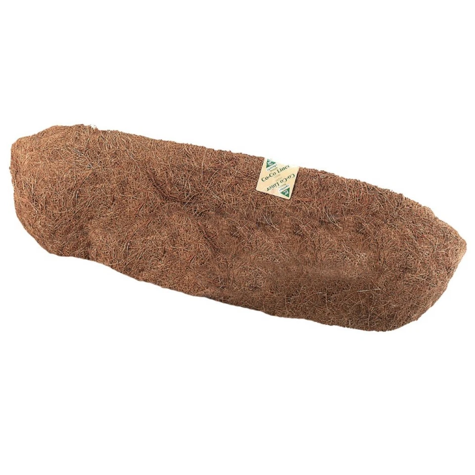 Forro de coco en forma de canal Gardman R894, 48" de ancho x 12" de alto, marrón 48 pulgadas Foto 1 de 2