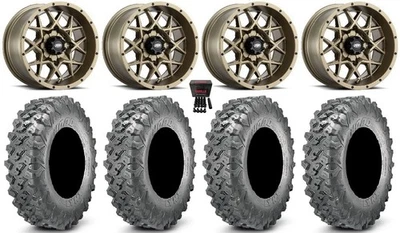 ITP Hurricane 14" Wheels Bronze 28" Lynx SXS Tires Sportsman 550 850 1000 - Image 1 of 4