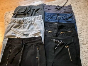 8 Stück Damen Hosen Paket, Gr.S - Gr.38 verschiedene Marken Jeans Jogginghosen - Bild 1 von 5