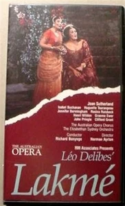 DELIBES' LAKME VHS OPERA VIDEO - Picture 1 of 1