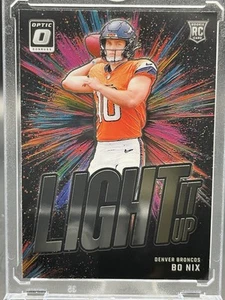 BO NIX (RC) Light it Up INSERT #6 2024 Donruss Optic BRONCOS - Bild 1 von 5