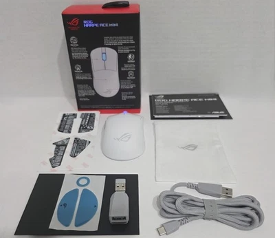 Беспроводная игровая мышь ASUS ROG Harpe Ace Mini — БЕЛАЯ - Изображение 1 из 3