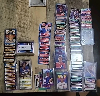 (150+) Lote Donruss 81-89' **Ex-NM+** Estrellas, DK, Miscuts, Novatos y Clasificado **HoF** Foto 1 de 4