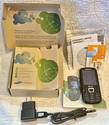 Samsung Evergreen SGH-A667 RARE Black NOS Samsung Cell Phone & Accessories AT&T - Image 1 of 4