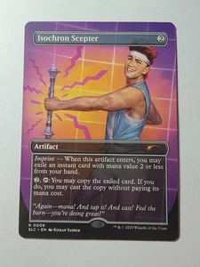 Isochron Scepter, NON-FOIL - Secret Lair Encyclopedia of Magic A-Z MTG NM Card - Picture 1 of 2