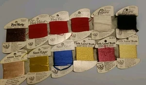 Rainbow Gallery Various Needlepoint Cross Stitch embroidery Thread 12 pc - Picture 1 of 4