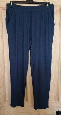 Marks And Spencer Women's Blue active Trousers, Jeggings Pockets UK 16 W34 L27 - Image 1 of 4