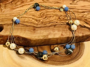 Talbots Glassbead Necklace - Picture 1 of 2