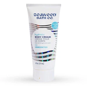 Seaweed Bath Co. Hydrate Body Cream, Unscented, 6 Ounce, Nourishing Hand & Bo... - Picture 1 of 8