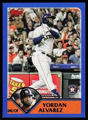 2023 Topps Archives Yordan Alvarez #243 BASEBALL CARD Houston Astros - Image 1 of 2