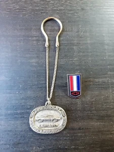 1967 Chevrolet Camaro Händler Schlüsselanhänger mit Emaille Pin - Bild 1 von 6