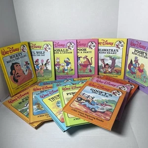 Walt Disney Fun to Read Library 1986 18 Of 19 Vintage Bantam Hardback Books - Picture 1 of 16