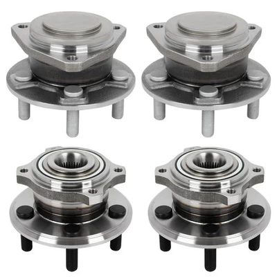 4x Front Rear Wheel Hub Bearings RWD For Chrysler 300 Dodge Charger 2012-2014 - Imagem 1 de 4