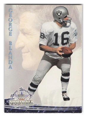 1994 Ted Williams Roger Staubach's NFL #45 George Blanda Oakland Raiders - Image 1 of 2