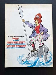 The Unsinkable Molly Brown Theatre Program (1962) - 24 Pages - 9" x 12" EX+ - Picture 1 of 6