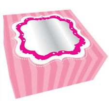 25 Pale PINK cake favour boxes 100x60x30mm