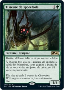 MTG Magic M21 FR FOIL - Sporeweb Weaver/Tisseuse de sporetoile - Picture 1 of 1