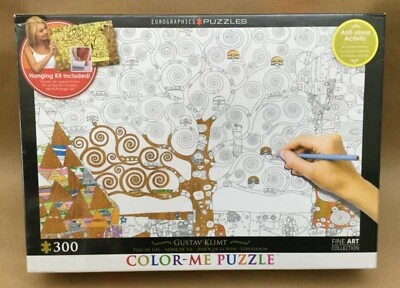 Gustav Klimt Tree Of Life Eurographics Color Me Puzzle 300 Pieces Jigsaw Sealed - Image 1 of 4