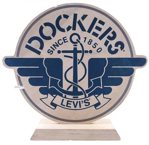 Dockers / Levis Since 1850 Store Advertisement 8" Diameter - Picture 1 of 6
