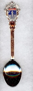 #231) SILVER PLATED TEA SPOON UMAG COASTAL CITY IN ISTRIA CROATIA ATP TENNIS - Foto 1 di 2
