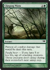 CLINGING MISTS X4 4 4X Dark Ascension MTG Magic the Gathering Cards DJMagic