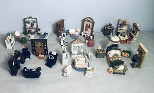 Avon Dollhouse Furniture Victorian Memories 6 Room - Bild 1 von 24