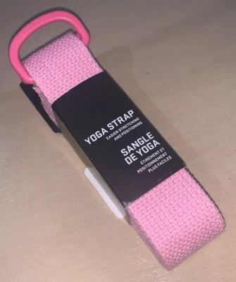 NUEVO CON ETIQUETAS Nike Unisex Correa de Yoga Rosa Correa de Algodón con Hebillas NUEVO Foto 1 de 4