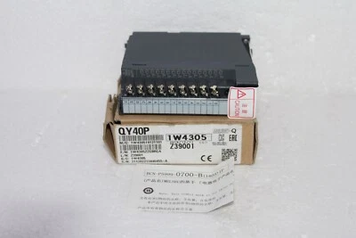 Mitsubishi QY40P 16 point transistor, 12-24V DC, 0.1A/point, 1.6A/common, sink - Image 1 of 4