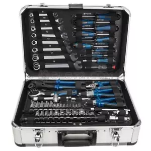 VALIGIA CASSETTA SET UTENSILI ATTREZZI CHIAVI INSERTI 101 PZ SCHEPPACH TB150 - Afbeelding 1 van 7