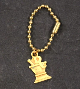 VINTAGE RX PHARMACY PHARMACIST KEYCHAIN FOB & CHAIN - Picture 1 of 5