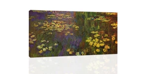 Monet- Nympheas - CANVAS OR PRINT WALL ART - Picture 1 of 2