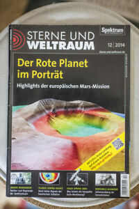 sterne und weltraum 12 / 2014 spektrum magazin Rote Planet