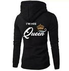 Couple Matching His King And Her Queen Hoodies Set Pullovers For Lovers Coupless