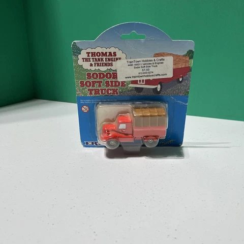 Thomas Train ERTL Guillane Metal Sodor Soft Side Truck New In Box Cover