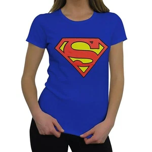 Superman Women's Symbol T-Shirt - Picture 1 of 7