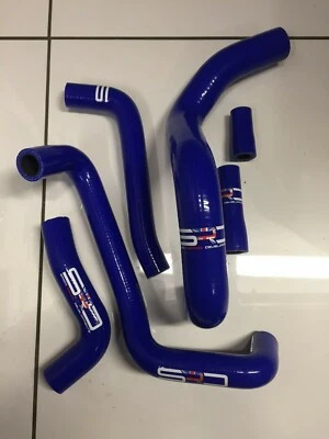 Kit de manguera respiradora de aceite de silicona S.R.D. Peugeot 306 GTI-6 Rallye - azul - Imagen 1 de 2