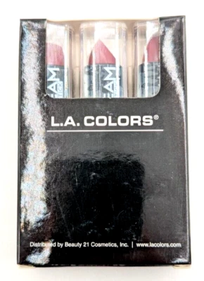 L.A. Colors Matte Cream Lipstick Angelic CML479 Qty 3 Pack Brand New - Image 1 of 3