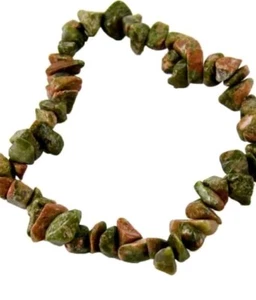 Ukakite Natural Crystal Healing Chakra Gemstone Stretch Bracelet - Picture 1 of 2