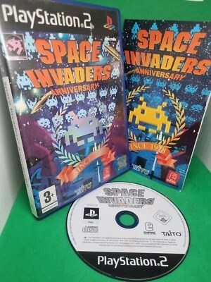 Space Invaders Anniversary With Manual PlayStation 2 PS2 PAL Free Post - Image 1 of 3