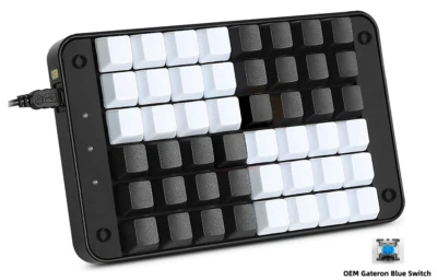 48 Programmable Keys Mechanical Keyboard Keypad with OEM Gateron Blue Switches - Image 1 of 4