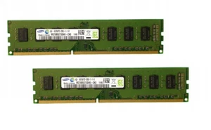 8GB Samsung DDR3 RAM (2X4GB) 1600MHz PC3-12800U (M378B5273) - Picture 1 of 1