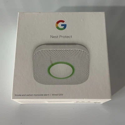 谷歌 Nest Protect 烟雾报警器 烟雾探测器 一氧化碳 S3003LWES - 白色 — 第 1/2 张图片