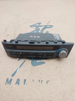 JDM Nissan Skyline R34 OEM Climate Control Heater Switch Panel TESTED GT-R GT-T - Image 1 of 4