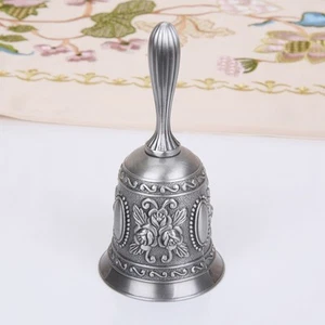 Charming Vintage Service Bell with Non Slip Handle for Attention Grabber - Picture 1 of 14