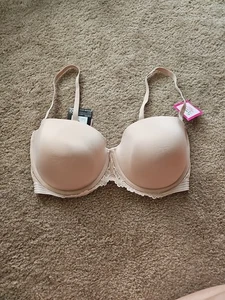 Maidenform Self Expressions Trägerloser Wandelbarer Push Up BH Damen 40DD Nude - Bild 1 von 4