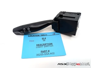 Conjunto de interruptor de luz, iluminación y intermitente ACURA RSX Honda 35255-S5A-A02 - Imagen 1 de 7