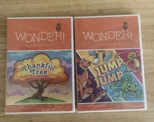 Wonder! Look At God's Story: Thankful Tree & Jump Jump Christian Bible  (DVD)NEW - Picture 1 of 6