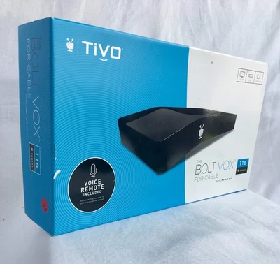 TiVo Bolt Vox Cable 1TB DVR | 154 HD hours  | TESTED | See Remarks - Image 1 of 4