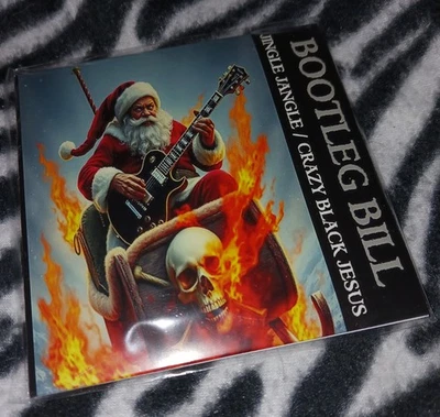 BOOTLEG BILL - Christmas CD single - Florida punk rock outlaw Greedies Foto 1 de 3